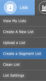 Creating and Editing Segment Lists