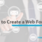 How to create a webform